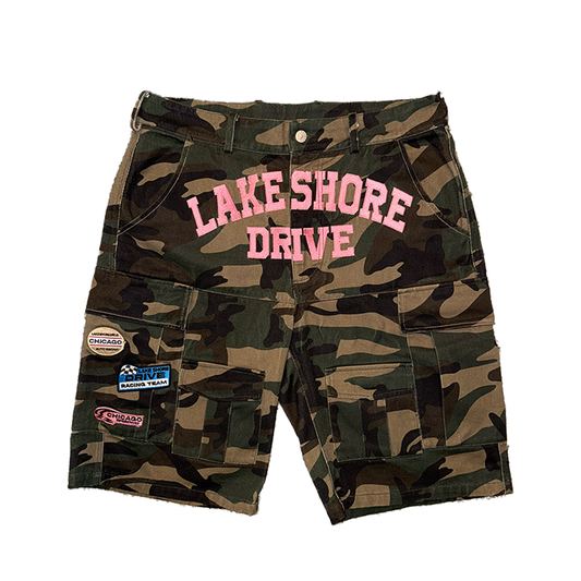 "Lake Shore Drive" Cargo Shorts